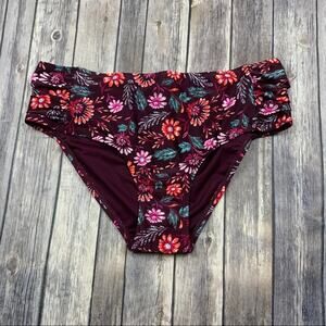 Floral bikini bottom